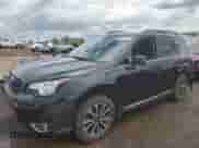 2017 Subaru Forester Touring z VIN JF2SJGWC2HH432961, wystawiony jako Copart lot #59044165 z przebiegiem 58 716 mil mil oraz Szkoda całkowita • Salvage title. Historia ofert i sprzedaży dostępna na DreamBid. Obrazek 1.