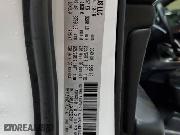 2019 Jeep Grand Cherokee Trailhawk with VIN 1C4RJFLG4KC581794, listed as a Copart auction lot 63522335 with 122,407 mi miles and Clean title. Bid and sale history available at DreamBid. Image 14.