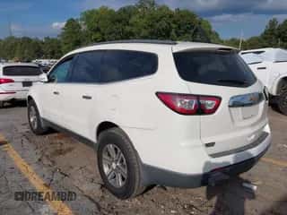 2015 Chevrolet Traverse LT z VIN 1GNKRHKD7FJ117517, wystawiony jako IAAI lot #43402929 z przebiegiem 77 894 mil mil oraz . Historia ofert i sprzedaży dostępna na DreamBid. Obrazek 3.