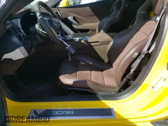 2016 Chevrolet Corvette Z06 3LZ z VIN 1G1YU3D61G5612818, wystawiony jako Copart lot #74595623 z przebiegiem 19 813 mil mil oraz . Historia ofert i sprzedaży dostępna na DreamBid. Obrazek 7.