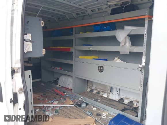 2022 Ram ProMaster Cargo с VIN 3C6MRVJG7NE127785, выставлен на аукционе IAAI как лот 42874104 с пробегом 61 958 миль миль и . История ставок и продаж доступна на DreamBid. Изображение 8.