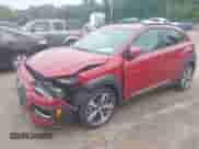 2020 Hyundai Kona Ultimate with VIN KM8K5CA51LU529360, listed as a IAAI auction lot 42559418 with 54,802 mi miles and . Bid and sale history available at DreamBid. Image 18.