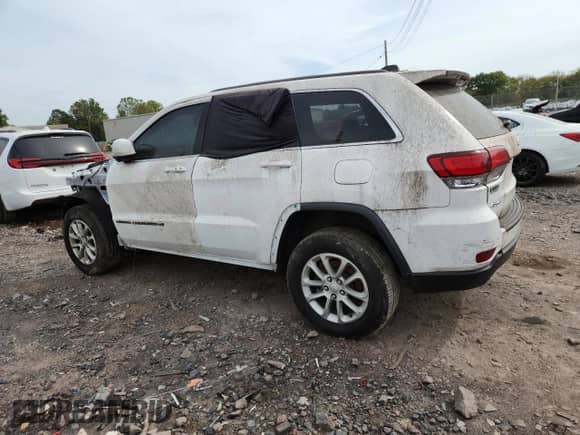2022 Jeep Grand Cherokee Laredo E z VIN 1C4RJFAG2NC141466, wystawiony jako Copart lot #84238495 z przebiegiem Nie podano mil oraz Szkoda całkowita • Salvage title. Historia ofert i sprzedaży dostępna na DreamBid. Obrazek 2.