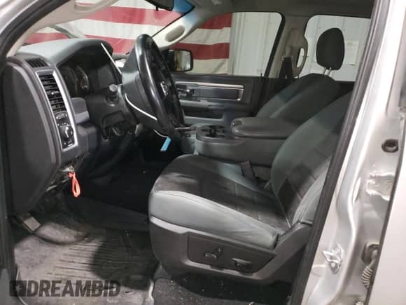 2016 Ram 1500 Big Horn with VIN 1C6RR7GT0GS377925, listed as a Copart auction lot 71929635 with Not provided miles and Salvage title. Bid and sale history available at DreamBid. Image 7.