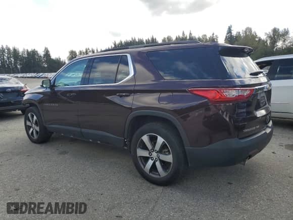 2019 Chevrolet Traverse LT z VIN 1GNEVHKW3KJ147649, wystawiony jako Copart lot #84432585 z przebiegiem 37 495 mil mil oraz Szkoda całkowita • Salvage title. Historia ofert i sprzedaży dostępna na DreamBid. Obrazek 2.