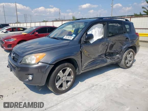 2011 Toyota RAV4 Sport with VIN 2T3WF4DV6BW102651, listed as a Copart auction lot 70218255 with 204,460 mi miles and Salvage title. Bid and sale history available at DreamBid. Image 1.
