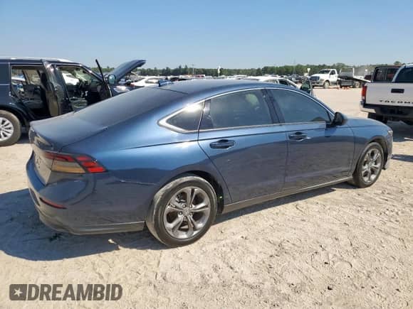 2024 Honda Accord EX с VIN 1HGCY1F36RA039875, выставлен на аукционе Copart как лот 86711675 с пробегом 45 091 миль миль и Списание • Salvage title. История ставок и продаж доступна на DreamBid. Изображение 3.