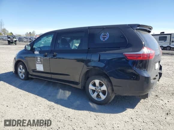 2020 Toyota Sienna L with VIN 5TDZZ3DC9LS065532, listed as a Copart auction lot 50344025 with 97,854 mi miles and Salvage title. Bid and sale history available at DreamBid. Image 2.
