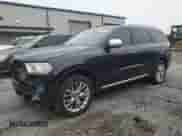 2014 Dodge Durango Citadel with VIN 1C4RDJEG3EC577022, listed as a Copart auction lot 56204995 with 196,174 mi miles and Salvage title. Bid and sale history available at DreamBid. Image 1.