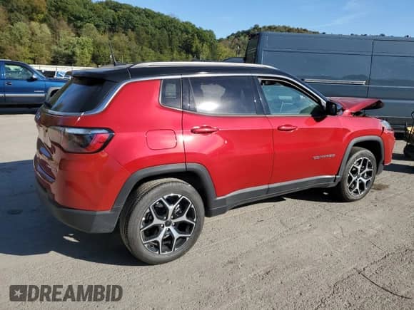 2025 Jeep Compass Limited с VIN 3C4NJDCN9ST577035, выставлен на аукционе Copart как лот 85200915 с пробегом Не указан миль и На запчасти • Non repairable. История ставок и продаж доступна на DreamBid. Изображение 3.