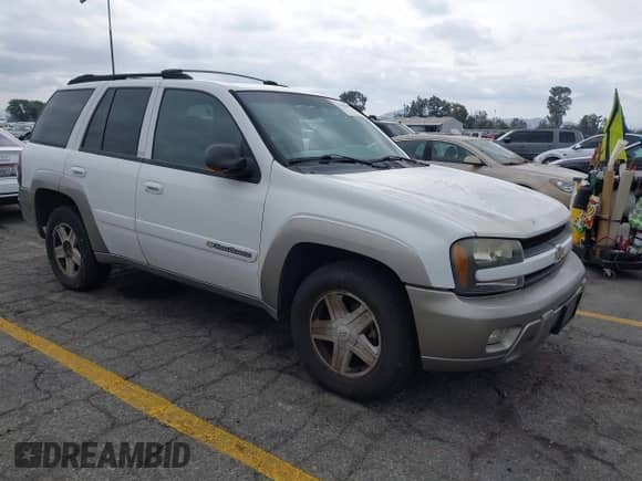 2003 Chevrolet TrailBlazer LT с VIN 1GNDS13SX32334406, выставлен на аукционе IAAI как лот 43359095 с пробегом 132 681 миль миль и . История ставок и продаж доступна на DreamBid. Изображение 1.