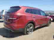 2018 Hyundai Santa Fe SE Ultimate z VIN KM8SRDHF4JU285760, wystawiony jako Copart lot #58573005 z przebiegiem 127 179 mil mil oraz Szkoda całkowita • Salvage title. Historia ofert i sprzedaży dostępna na DreamBid. Obrazek 3.