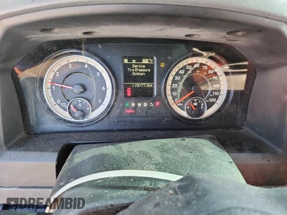 2016 Ram 1500 SLT with VIN 1C6RR6GT7GS332006, listed as a Copart auction lot 65651045 with 115,077 mi miles and Salvage title. Bid and sale history available at DreamBid. Image 9.