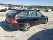 2005 Mercedes-Benz C 240 with VIN WDBRH81JX5F645392, listed as a Copart auction lot 74801314 with 129,215 mi miles and Salvage title. Bid and sale history available at DreamBid. Image 3.