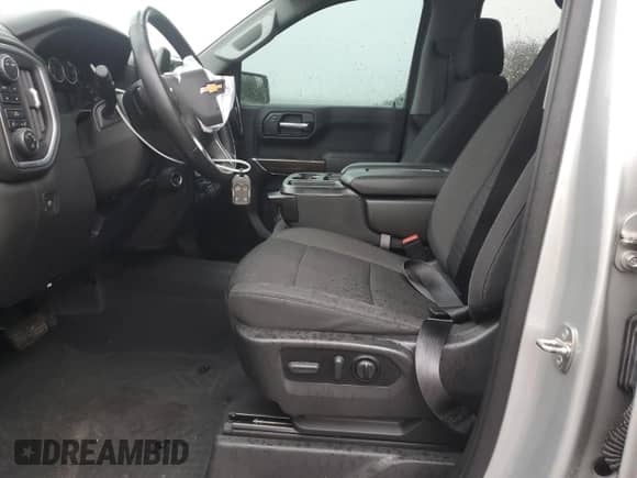 2022 Chevrolet Silverado 1500 LT with VIN 3GCUYDEDXNG129749, listed as a Copart auction lot 57417695 with 44,490 mi miles and Salvage title. Bid and sale history available at DreamBid. Image 7.