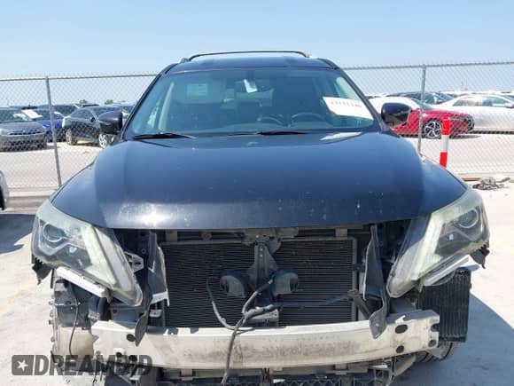 2017 Nissan Pathfinder S with VIN 5N1DR2MN7HC908119, listed as a IAAI auction lot 43152240 with 194,083 mi miles and . Bid and sale history available at DreamBid. Image 13.