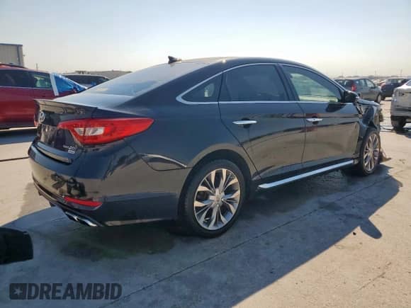 2015 Hyundai Sonata Sport z VIN 5NPE34AB4FH177568, wystawiony jako Copart lot #86502825 z przebiegiem 182 104 mil mil oraz Szkoda całkowita • Salvage title. Historia ofert i sprzedaży dostępna na DreamBid. Obrazek 3.