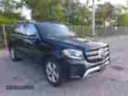 2018 Mercedes-Benz GLS 450 with VIN 4JGDF6EE3JB129875, listed as a IAAI auction lot 43532640 with 188,627 mi miles and . Bid and sale history available at DreamBid. Image 1.