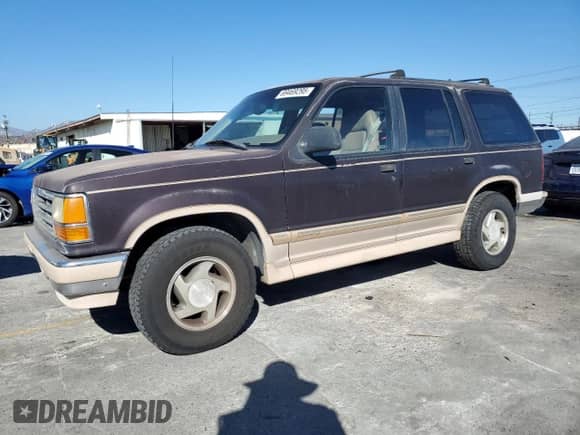 1993 Ford Explorer Eddie Bauer with VIN 1FMDU32X9PUA11983, listed as a Copart auction lot 69469295 with 86,013 mi miles and Clean title. Bid and sale history available at DreamBid. Image 1.