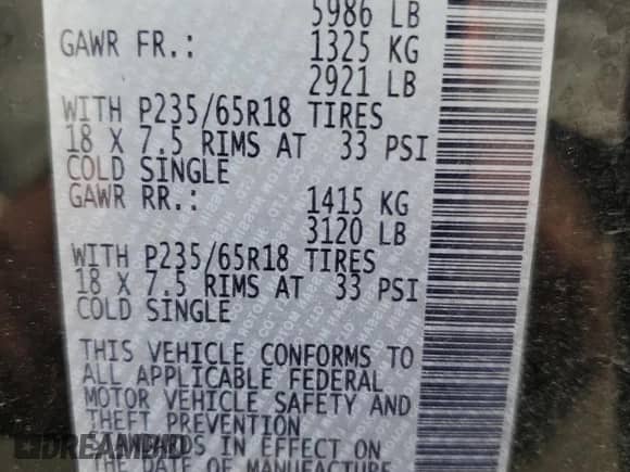 2018 Nissan Pathfinder SL with VIN 5N1DR2MM5JC651250, listed as a Copart auction lot 81722285 with 101,154 mi miles and Salvage title. Bid and sale history available at DreamBid. Image 14.