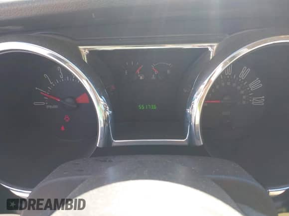 2008 Ford Mustang Deluxe with VIN 1ZVHT80N285172725, listed as a IAAI auction lot 43456715 with 55,173 mi miles and . Bid and sale history available at DreamBid. Image 7.