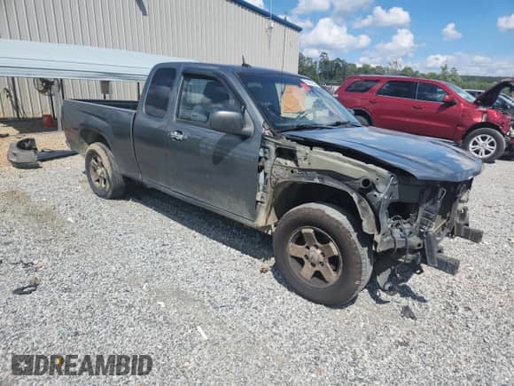 2010 Chevrolet Colorado 1LT with VIN 1GCESCDE0A8112887, listed as a Copart auction lot 65499525 with Not provided miles and Salvage title. Bid and sale history available at DreamBid. Image 4.