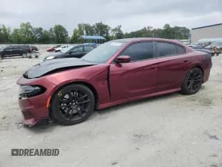 2018 Dodge Charger Daytona 392 with VIN 2C3CDXGJ1JH173200, listed as a Copart auction lot 70088245 with 113,219 mi miles and Salvage title. Bid and sale history available at DreamBid. Image 1.