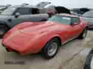 1977 Chevrolet Corvette с VIN 1Z37L7S447426, выставлен на аукционе Copart как лот 76259414 с пробегом 77 414 миль миль и На запчасти • Non repairable. История ставок и продаж доступна на DreamBid. Изображение 1.
