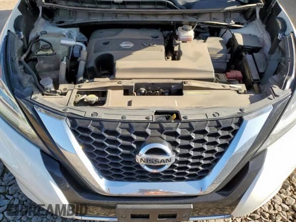 2021 Nissan Murano Platinum with VIN 5N1AZ2DJXMC142347, listed as a Copart auction lot 64928835 with 47,887 mi miles and Salvage title. Bid and sale history available at DreamBid. Image 12.