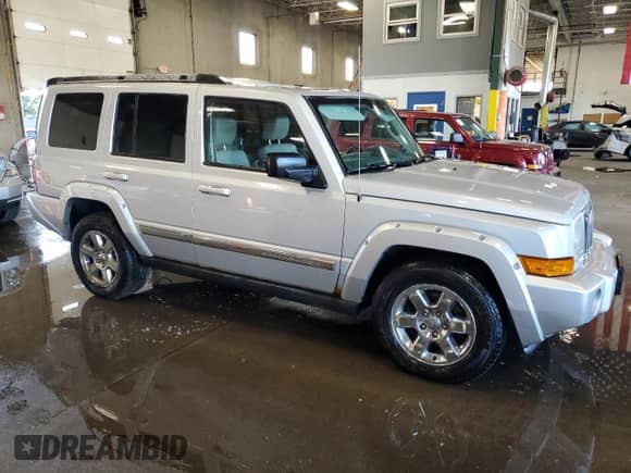 2006 Jeep Commander Limited with VIN 1J8HG58246C338793, listed as a Copart auction lot 63009355 with 206,414 mi miles and Non repairable. Bid and sale history available at DreamBid. Image 4.