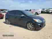 2014 Hyundai Accent SE with VIN KMHCU5AE5EU194321, listed as a Copart auction lot 65510595 with 41,338 mi miles and Salvage title. Bid and sale history available at DreamBid. Image 4.