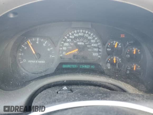 2002 Chevrolet TrailBlazer EXT LT z VIN 1GNET16S826116064, wystawiony jako Copart lot #86149764 z przebiegiem 134 917 mil mil oraz Szkoda całkowita • Salvage title. Historia ofert i sprzedaży dostępna na DreamBid. Obrazek 9.