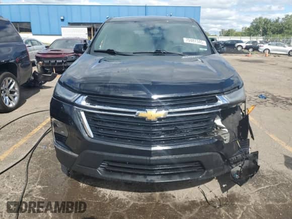 2022 Chevrolet Traverse LS with VIN 1GNERFKW6NJ145603, listed as a Copart auction lot 70487345 with 93,527 mi miles and Non repairable. Bid and sale history available at DreamBid. Image 5.