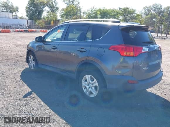 2015 Toyota RAV4 LE with VIN 2T3BFREV5FW287310, listed as a IAAI auction lot 43314046 with 65,088 mi miles and . Bid and sale history available at DreamBid. Image 3.