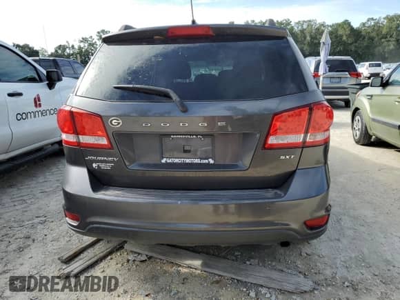 2015 Dodge Journey SXT with VIN 3C4PDCBB8FT595193, listed as a Copart auction lot 80194185 with 164,948 mi miles and Clean title. Bid and sale history available at DreamBid. Image 6.