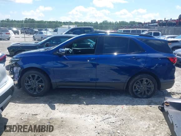 2022 Chevrolet Equinox RS with VIN 3GNAXMEV1NS141050, listed as a IAAI auction lot 42552035 with 30,814 mi miles and . Bid and sale history available at DreamBid. Image 14.