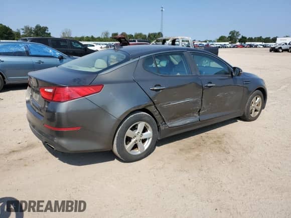 2015 Kia Optima LX с VIN 5XXGM4A79FG401348, выставлен на аукционе Copart как лот 80371845 с пробегом 104 208 миль миль и Списание • Salvage title. История ставок и продаж доступна на DreamBid. Изображение 3.
