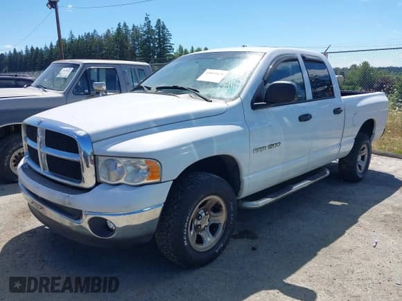 2005 Dodge 1500 SLT with VIN 1D7HU18N15S233836, listed as a IAAI auction lot 42831476 with 168,536 mi miles and . Bid and sale history available at DreamBid. Image 2.