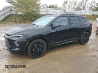 2023 Chevrolet Blazer RS с VIN 3GNKBKRS7PS137885, выставлен на аукционе Copart как лот 87204065 с пробегом 39 077 миль миль и Чистый • Clean title. История ставок и продаж доступна на DreamBid. Изображение 1.