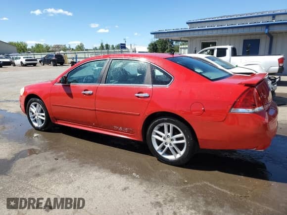 2013 Chevrolet Impala LTZ с VIN 2G1WC5E31D1222079, выставлен на аукционе Copart как лот 68670525 с пробегом 107 614 миль миль и Списание • Salvage title. История ставок и продаж доступна на DreamBid. Изображение 2.