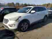 2015 Hyundai Santa Fe Limited with VIN KM8SNDHF1FU105573, listed as a Copart auction lot 86085144 with 116,080 mi miles and Salvage title. Bid and sale history available at DreamBid. Image 1.