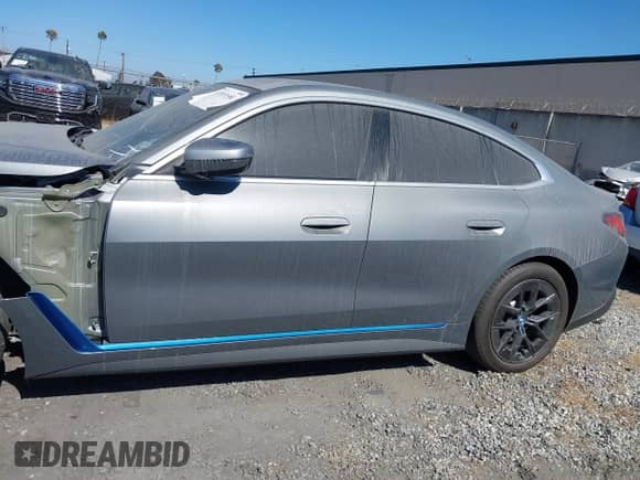 2024 BMW i4 eDrive40 with VIN WBY73AW0XRFR85807, listed as a IAAI auction lot 42009581 with 11,627 mi miles and . Bid and sale history available at DreamBid. Image 15.