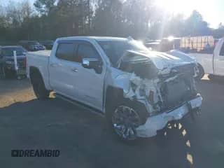 2023 GMC Sierra 1500 Denali with VIN 3GTUUGEL7PG326546, listed as a IAAI auction lot 41195879 with 20,125 mi miles and . Bid and sale history available at DreamBid. Image 1.