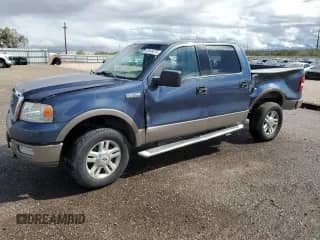 2004 Ford F-150 XLT with VIN 1FTPW14554KD74395, listed as a Copart auction lot 82449375 with 196,331 mi miles and Salvage title. Bid and sale history available at DreamBid. Image 1.