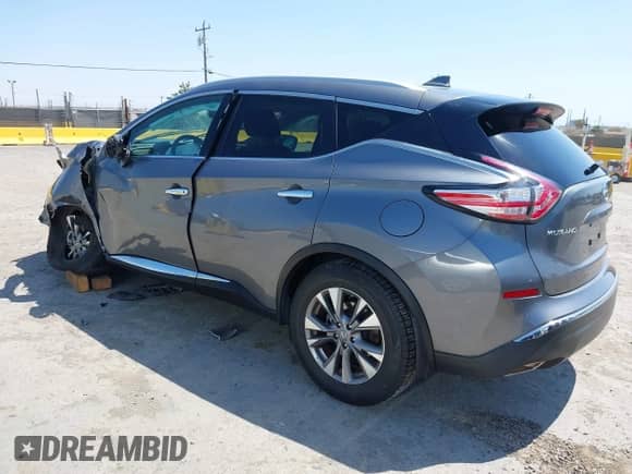 2017 Nissan Murano SL z VIN 5N1AZ2MH5HN202719, wystawiony jako IAAI lot #42463161 z przebiegiem 83 692 mil mil oraz . Historia ofert i sprzedaży dostępna na DreamBid. Obrazek 3.