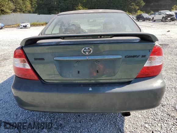 2002 Toyota Camry LE с VIN JTDBE32K620067957, выставлен на аукционе Copart как лот 81570975 с пробегом 263 609 миль миль и Списание • Salvage title. История ставок и продаж доступна на DreamBid. Изображение 6.