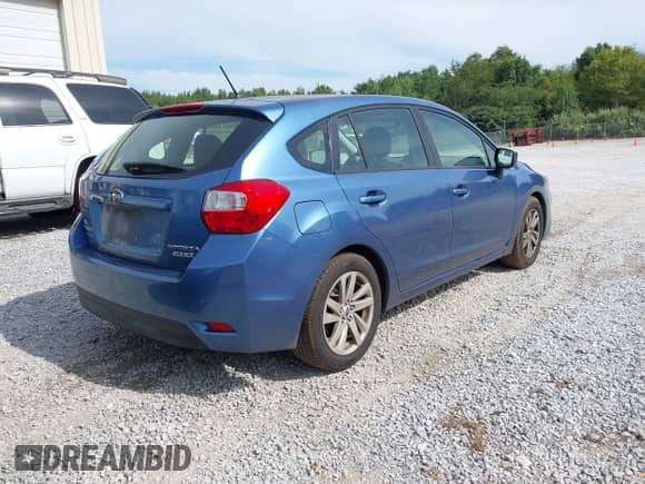 2015 Subaru Impreza Premium with VIN JF1GPAC67FH278250, listed as a IAAI auction lot 43074963 with 218,547 mi miles and . Bid and sale history available at DreamBid. Image 4.