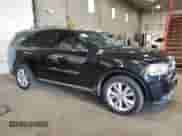 2013 Dodge Durango Crew with VIN 1C4RDJDG8DC643760, listed as a Copart auction lot 80074455 with 138,563 mi miles and Salvage title. Bid and sale history available at DreamBid. Image 4.