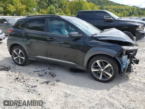 2018 Hyundai Kona Limited z VIN KM8K3CA52JU087823, wystawiony jako Copart lot #70809495 z przebiegiem 47 062 mil mil oraz Szkoda całkowita • Salvage title. Historia ofert i sprzedaży dostępna na DreamBid. Obrazek 4.