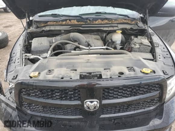 2018 Ram 1500 Express with VIN 3C6RR7KT1JG265852, listed as a Copart auction lot 61997125 with 81,376 mi miles and Salvage title. Bid and sale history available at DreamBid. Image 11.